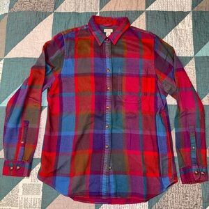 LL Bean women flannel size S - NWOT